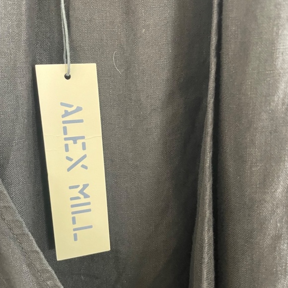 Alex Mill Lauren Wrap Dress in Linen, Size S, NWT - Picture 4 of 7